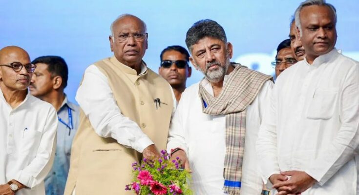 Amid intense speculations regarding the Karnataka CM post, Deputy CM's DK Shivakumar Delhi visit along with Mallikarjun Kharge has raised political temperatures.