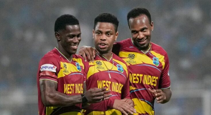 A high-security convoy with police escort and bulletproof buses ensuring the safe departure of cricket players for an ICC tournament.