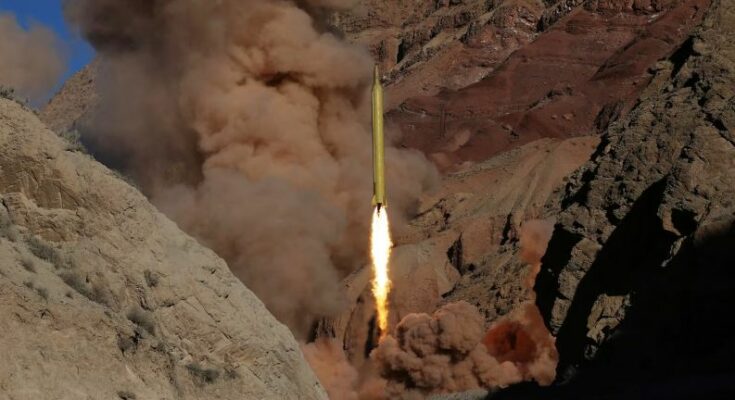 A damaged US military base in the Middle East due to the ongoing US-Iran conflict.