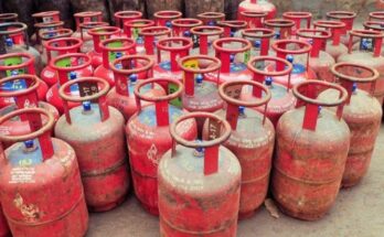 Domestic and commercial LPG cylinders indicating the recent price hike impacting household budgets in India.