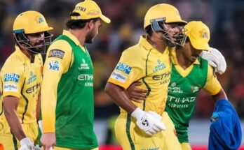 चेन्नई सुपर किंग्स के चोटिल बल्लेबाज आयुष म्हात्रे और दिग्गज स्पिनर रविचंद्रन अश्विन का कोलाज