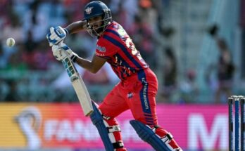 लखनऊ सुपर जायंट्स की जर्सी में बल्लेबाजी करते निकोलस पूरन का प्रतीकात्मक चित्र