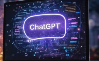 मैकबुक पर ChatGPT का उपयोग और साइबर सुरक्षा अलर्ट का प्रतीकात्मक चित्र