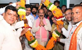Deputy CM Arun Sao in Dhamdha