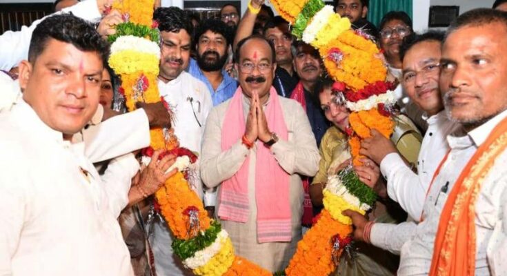 Deputy CM Arun Sao in Dhamdha