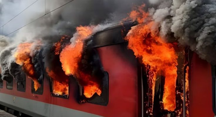 Indian Railways Train Fire Sabotage