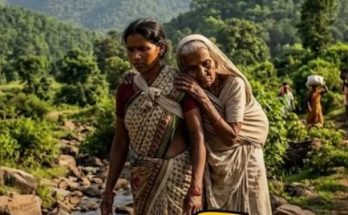 Woman Carries Mother in Law for Pension