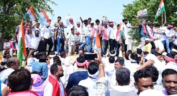 Chhattisgarh Farmers Protest