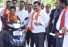 Vijay Sharma gifts scooty